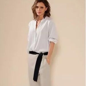Victoria Beckham linen pants
